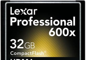 Карты памяти Lexar Professional 600x CompactFlash ориентированы на профессиональных фотографов